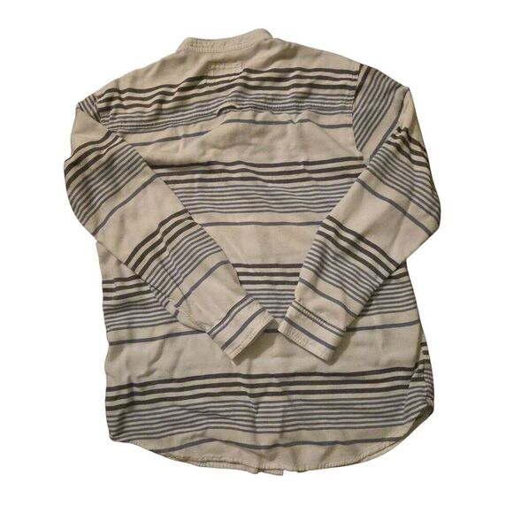 Rails Women's S Button Down Shirt Quincy Engineered Stripe Purple Work Wear - Picture 2 of 7